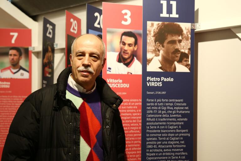 Pietro Paolo Virdis | Foto Twitter Cagliari Calcio