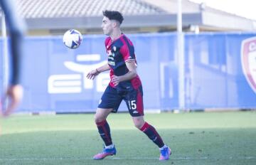 Davide Veroli, difensore del Cagliari Primavera | Foto Cagliari Calcio/Valerio Spano