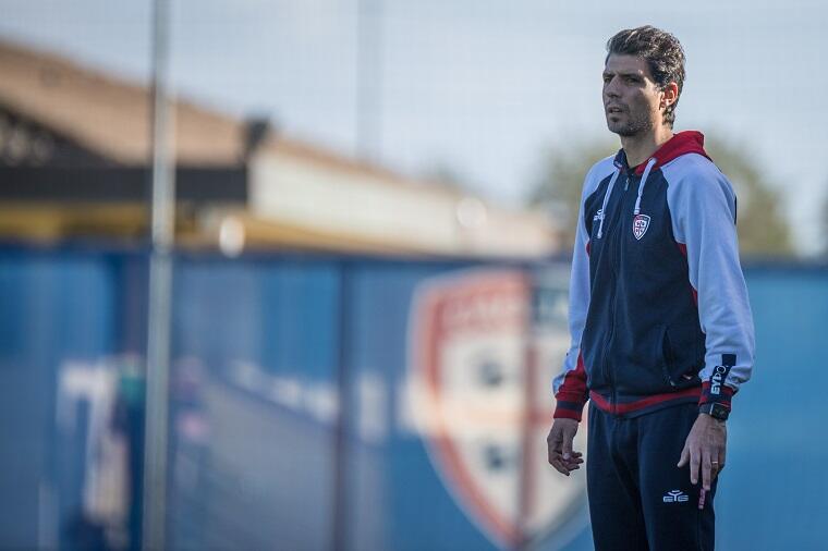 Il tecnico della Primavera del Cagliari, Michele Filippi | Foto Cagliari Calcio/Valerio Spano