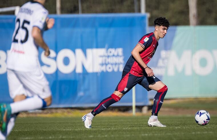 Veroli in Cagliari-Atalanta Primavera | Foto Valerio Spano - Cagliari Calcio