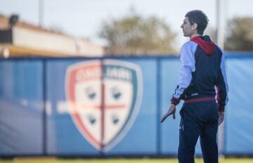 Il tecnico della Primavera del Cagliari, Michele Filippi | Foto Cagliari Calcio/Valerio Spano