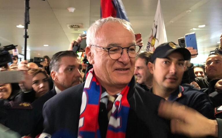 L'arrivo a Elmas di Ranieri