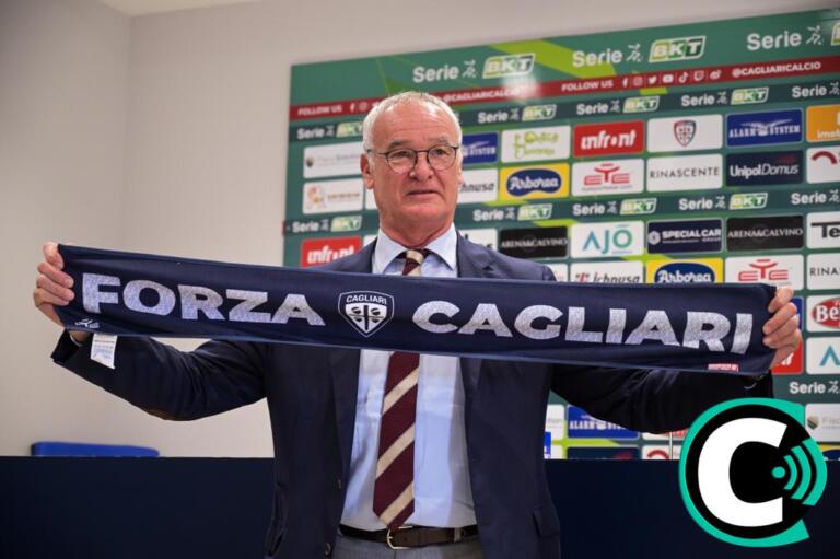 Claudio Ranieri durante la conferenza stampa di presentazione | Foto Centotrentuno