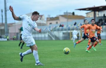 Nicola Nanni attaccante dell'Olbia | Foto Olbia Calcio