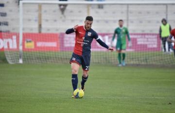 Giancarlo Lisai durante Torres-Recanatese | Foto Alessandro Sanna