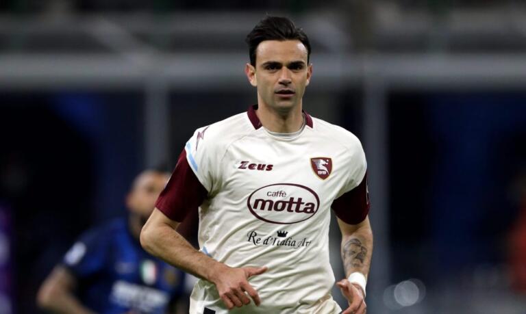 Ivan Radovanovic con la maglia della Salernitana