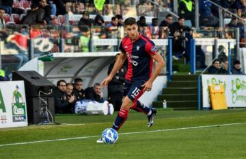 Giorgio Altare durante Cagliari-Benevento | Foto Luigi Canu