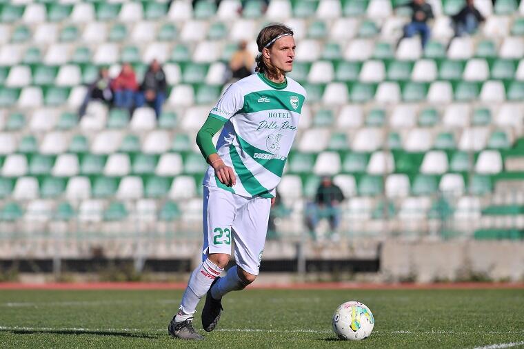 Matteo Marinari durante Arzachena - Pomezia | Foto Emanuele Perrone - Arzachena Costa Smeralda