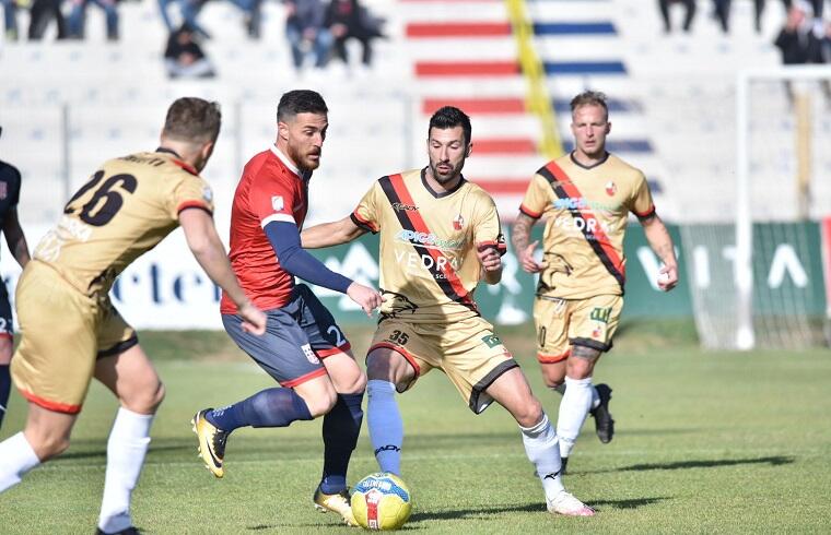 Giancarlo Lisai durante Torres-Lucchese | Foto Alessandro Sanna