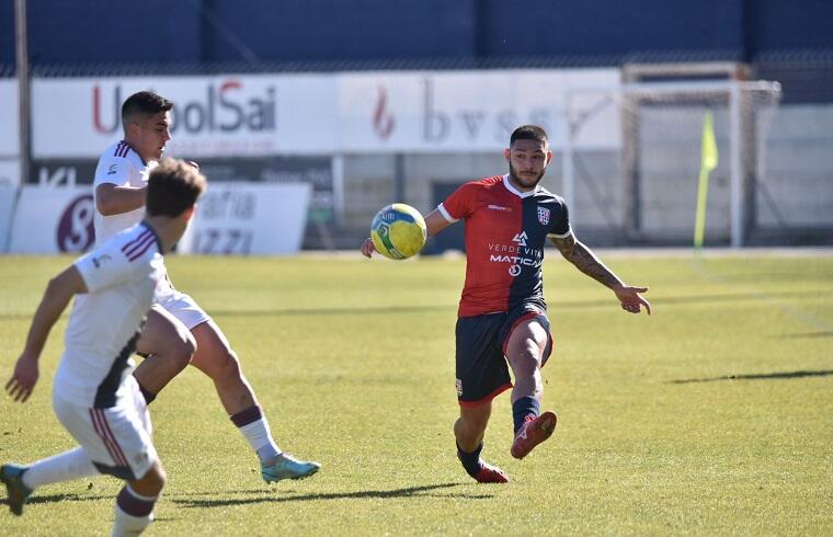 Urso in azione durante la sfida contro l'Alessandria | Foto di Alessandro Sanna