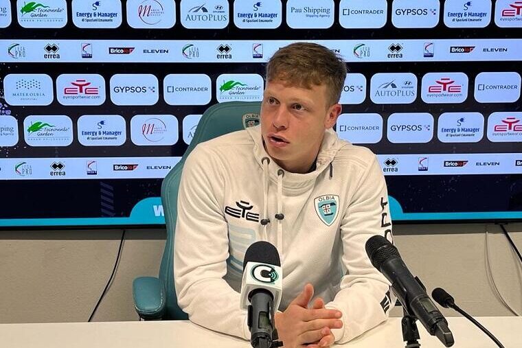 Nanni nella sala stampa del Nespoli