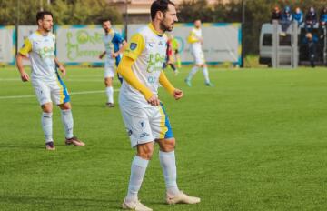 Matteo Mancosu durante Cos-Casertana | Foto Costa Orientale Sarda