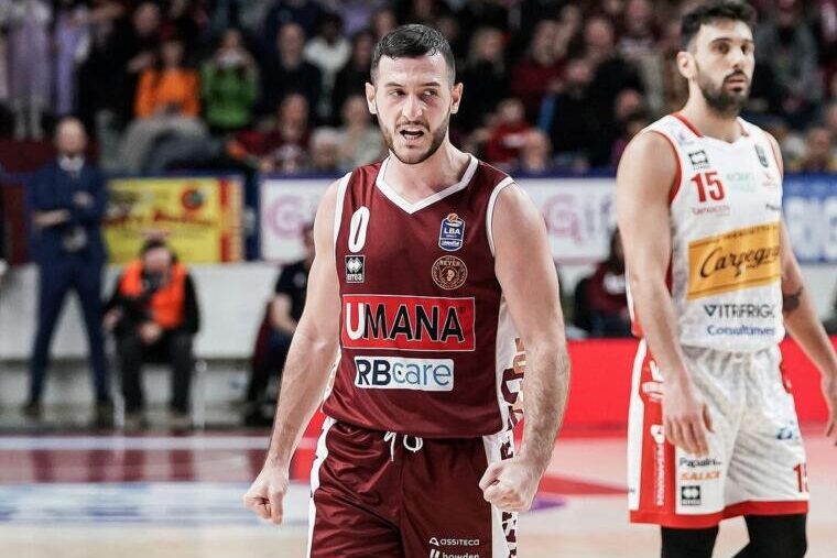 Marco Spissu con la maglia della Reyer Venezia | Foto Instagram Reyer Venezia