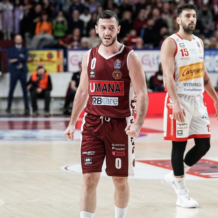 Marco Spissu con la maglia della Reyer Venezia | Foto Instagram Reyer Venezia