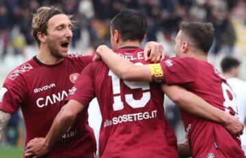 Un'esultanza della Reggina | Foto Instagram Reggina 1914