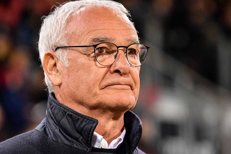 Claudio Ranieri durante Cagliari-Ascoli | Foto Luigi Canu