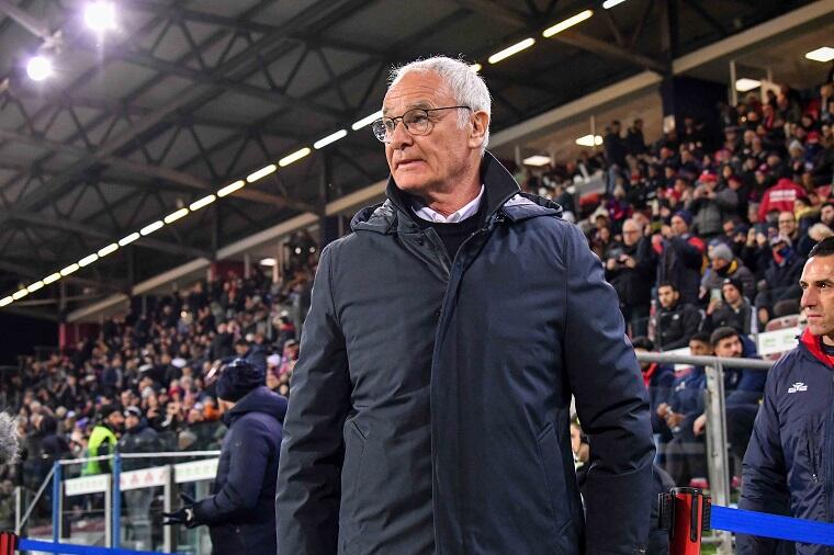 Claudio Ranieri prima di Cagliari-Genoa | Foto Luigi Canu