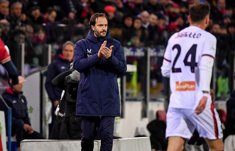 Alberto Gilardino mister del Genoa | Foto Luigi Canu