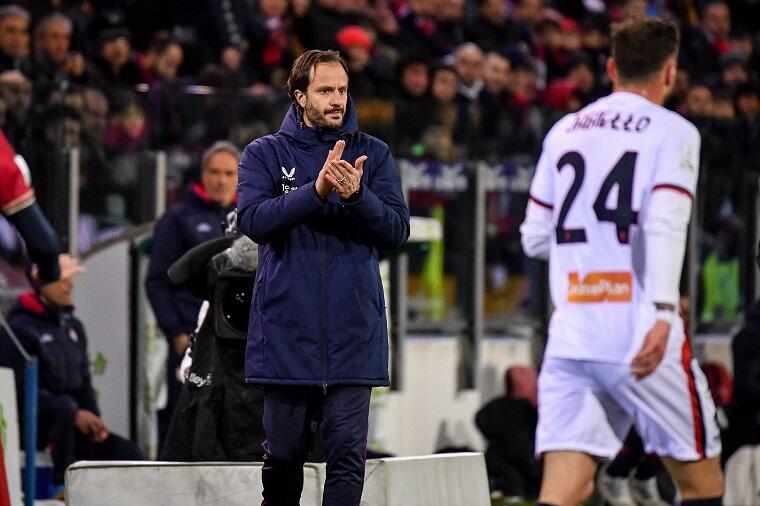 Alberto Gilardino mister del Genoa | Foto Luigi Canu