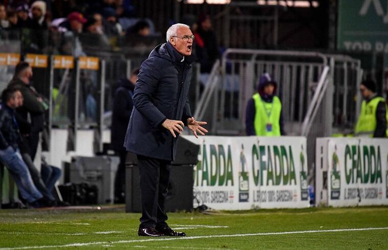 Claudio Ranieri mister del Cagliari | Foto Luigi Canu