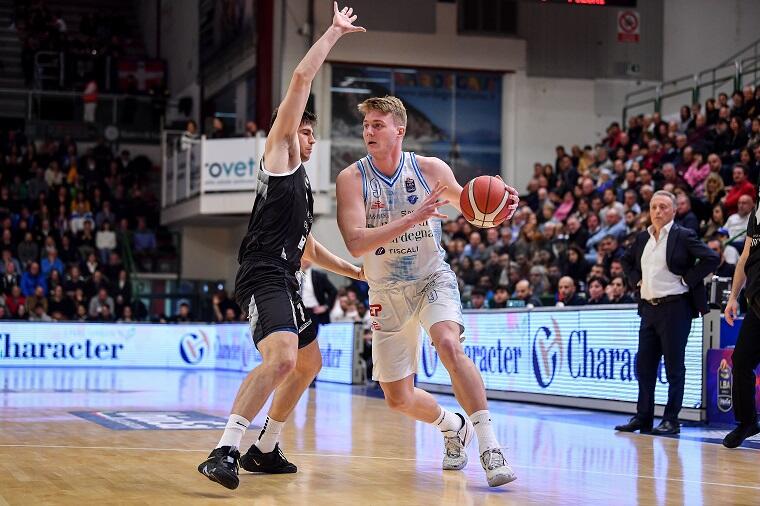 Kaspar Treier in Dinamo Sassari-Bertram Tortona | Foto Luigi Canu