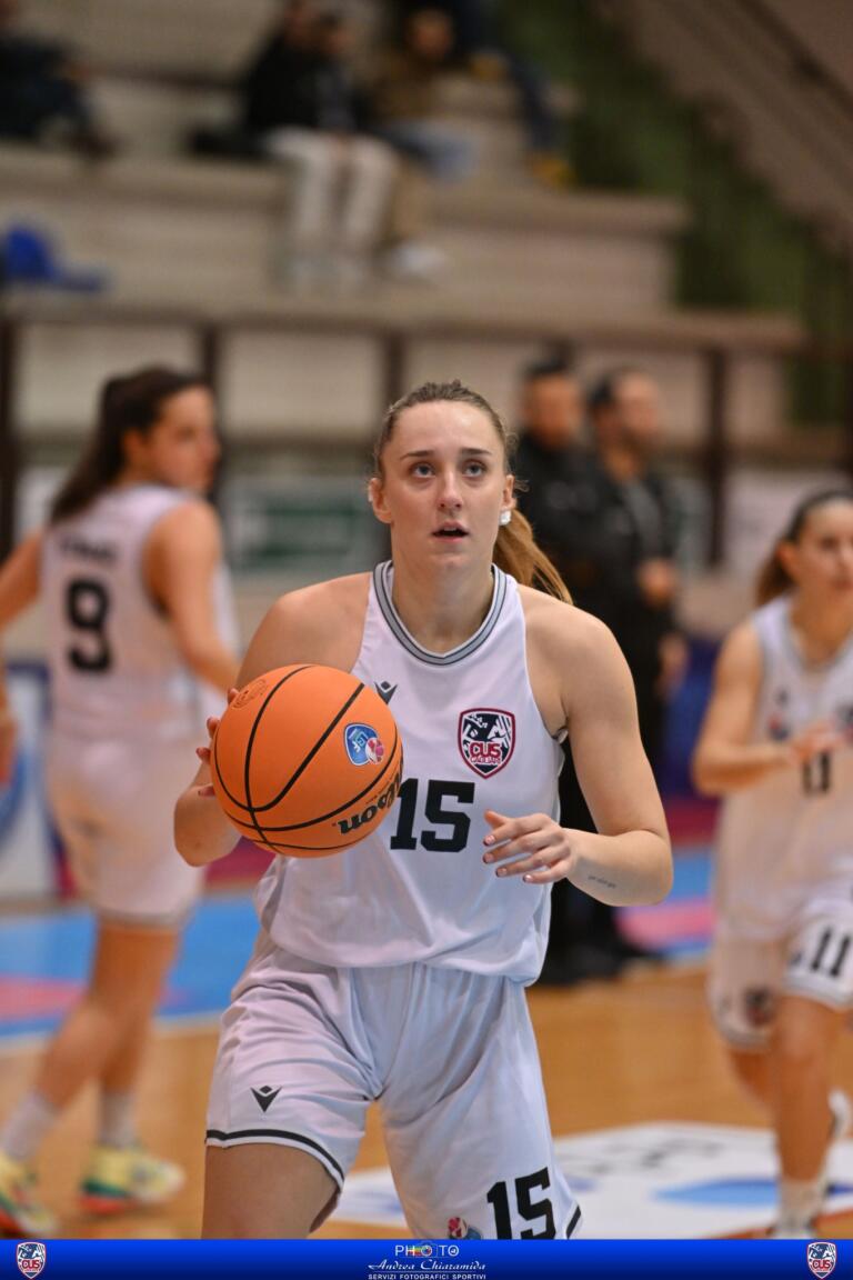 Delia Gagliano, ala del Cus Cagliari | Foto Andrea Chiaramida