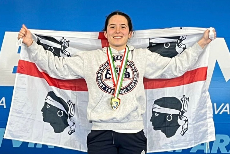 Michela Demontis, campionessa italiana di Muay Thai | Foto US Team Tarantini