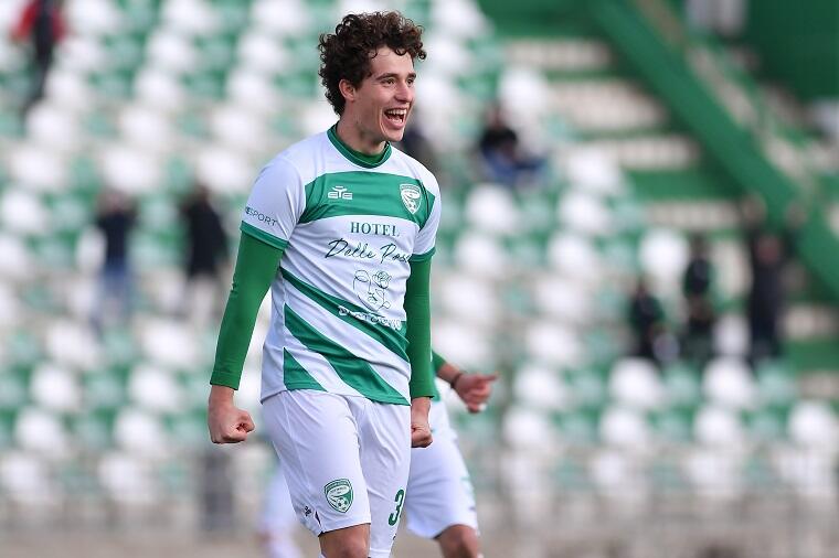 Ardit Lika durante Arzachena - Sorrento | Foto Emanuele Perrone - Arzachena Costa Smeralda