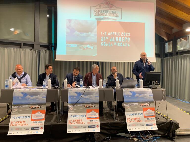 Un momento della presentazione della sessantunesima edizione della Scala Piccada