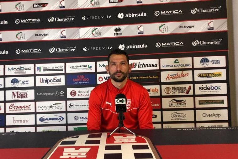 Scotto nella sala stampa del Vanni Sanna