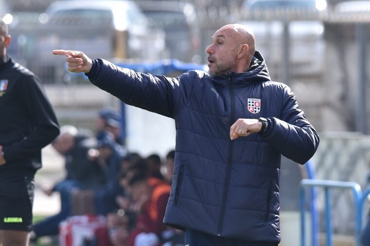 Stefano Sottili durante Torres-Pontedera | Foto Alessandro Sanna