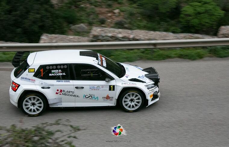 Siddi-Maccioni, sono al comando del 1° Rally del Sulcis Iglesiente | Foto Fabio Murru