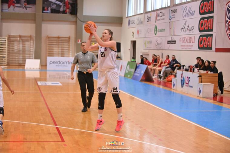 L'ala del Cus Cagliari Stawinska | Foto Andrea Chiaramida