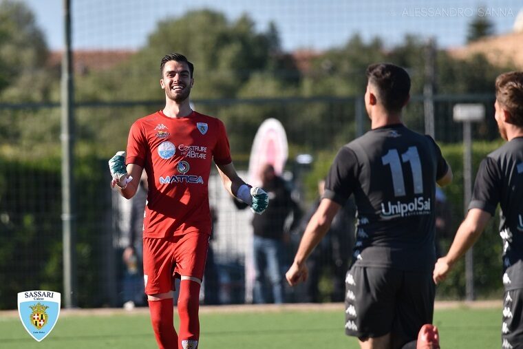 Davide Congiunti, portiere del Latte Dolce | Foto Latte Dolce / Alessandro Sanna