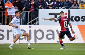 Nahitan Nandez durante Cagliari-Frosinone | Foto Luigi Canu