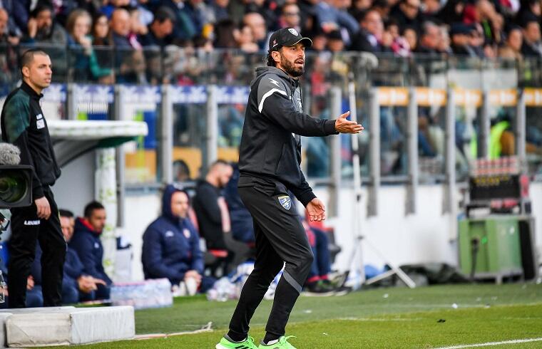 Fabio Grosso durante Cagliari-Frosinone | Foto Luigi Canu