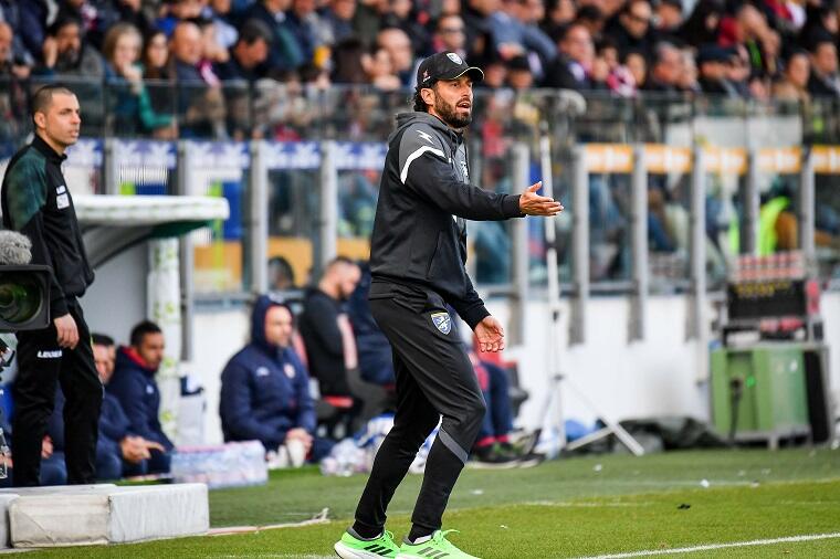 Fabio Grosso durante Cagliari-Frosinone | Foto Luigi Canu