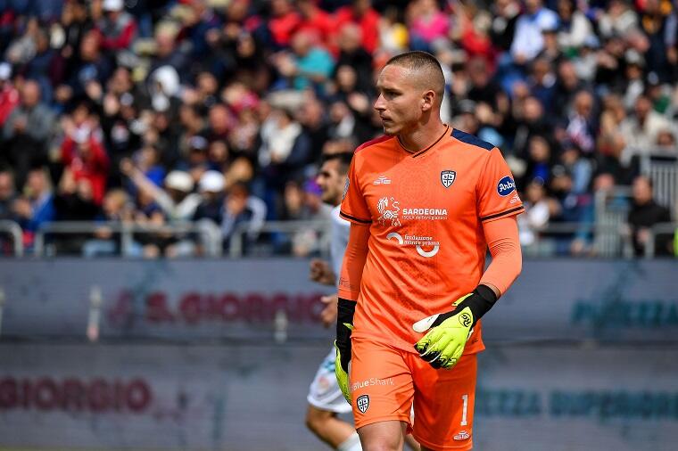 Boris Radunovic durante Cagliari-Sudtirol | Foto Luigi Canu