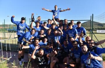 Il Latte Dolce festeggia la promozione in Serie D | Foto di Alessandro Sanna