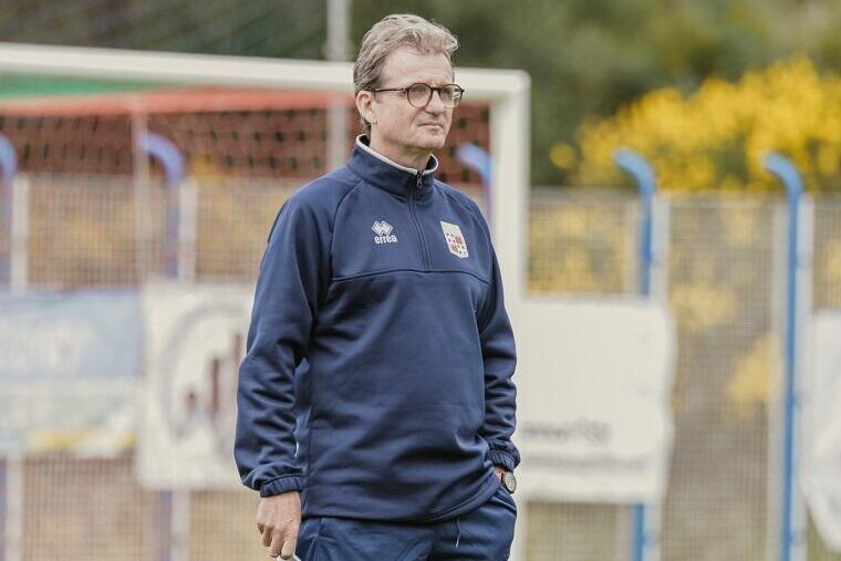 Elio Garavaglia, allenatore della Torres | Foto di Beatrice Cirronis