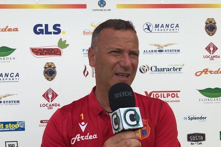 Massimiliano Paba, tecnico dell'Atletico Uri