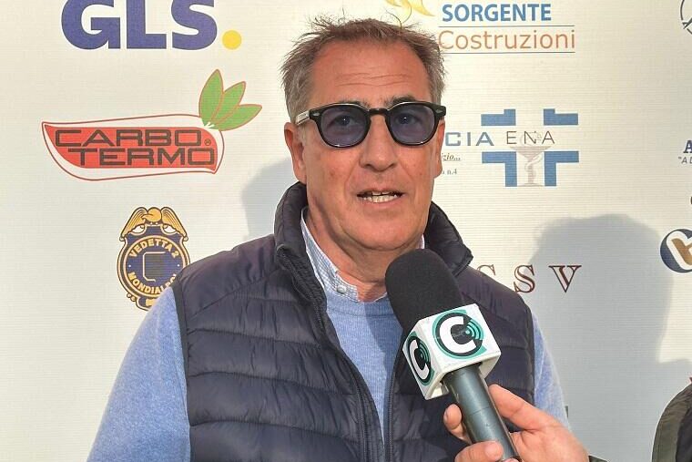 Giampieo Pilo, presidente dell'Atletico Uri