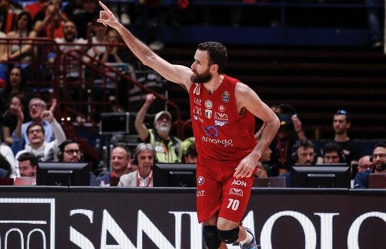 Gigi Datome | Foto Instagram Olimpia Milano