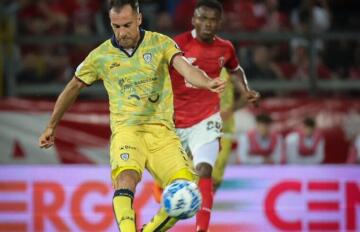 Marco Mancosu durante la sfida contro il Perugia | Foto Valerio Spanu Cagliari Calcio