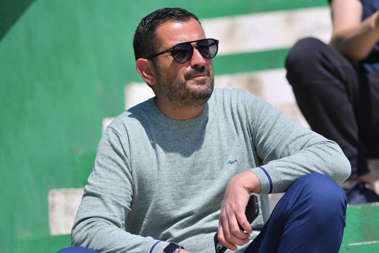 Antonello Zucchi, responsabile dell'area tecnica dell'Arzachena | Foto Emanuele Perrone/Arzachena Calcio