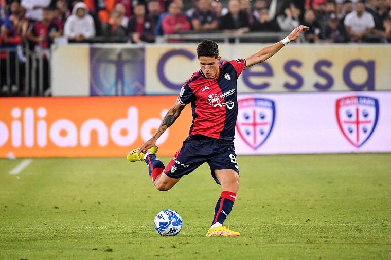 Alessandro Di Pardo durante Cagliari-Parma | Foto Luigi Canu