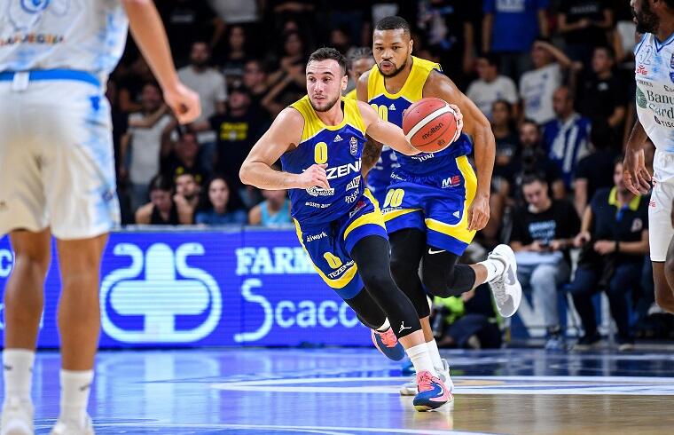 Alessandro Cappelletti con la maglia della Tezenis Verona | Foto Luigi Canu