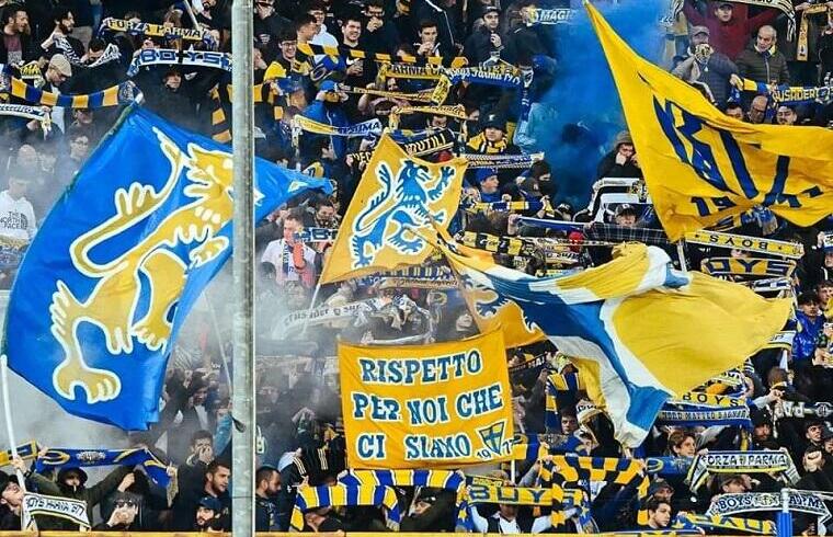 La curva del Tardini di Parma | Foto Parma Calcio Twitter