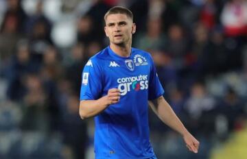 Razvan Marin con la maglia dell'Empoli