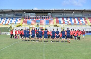 Un momento del secondo stage dell'Accademia Portieri Torres | Foto Alessandro Sanna